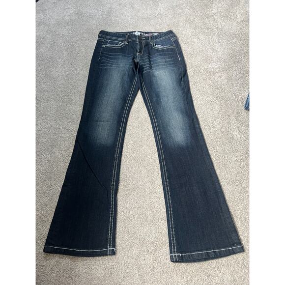 Maurices Jeans Womens Size 5/ 6 Regular Dark Blue Denim Original Pants - Picture 1 of 11